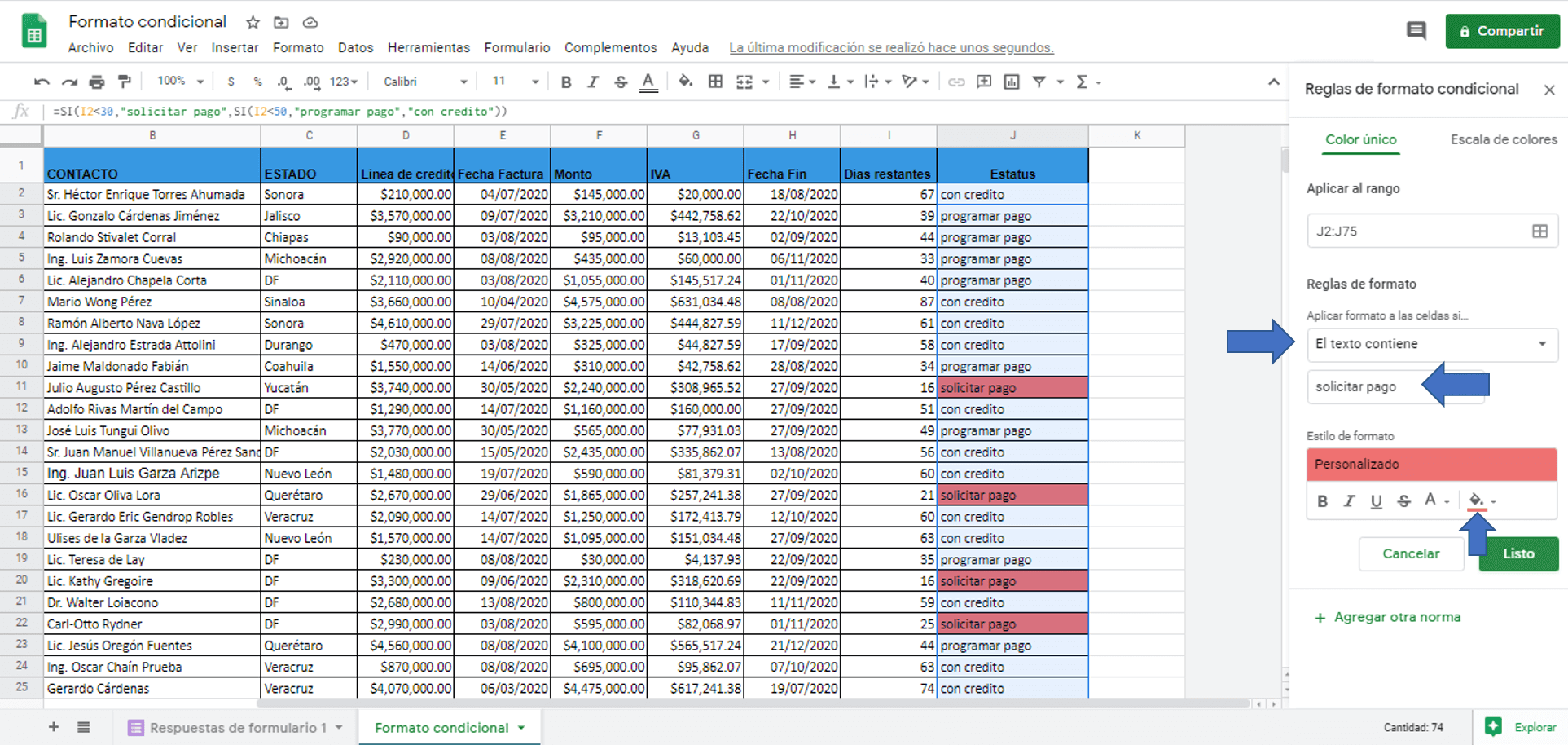 Como Aplicar Formato Condicional Avanzado En Excel 1709